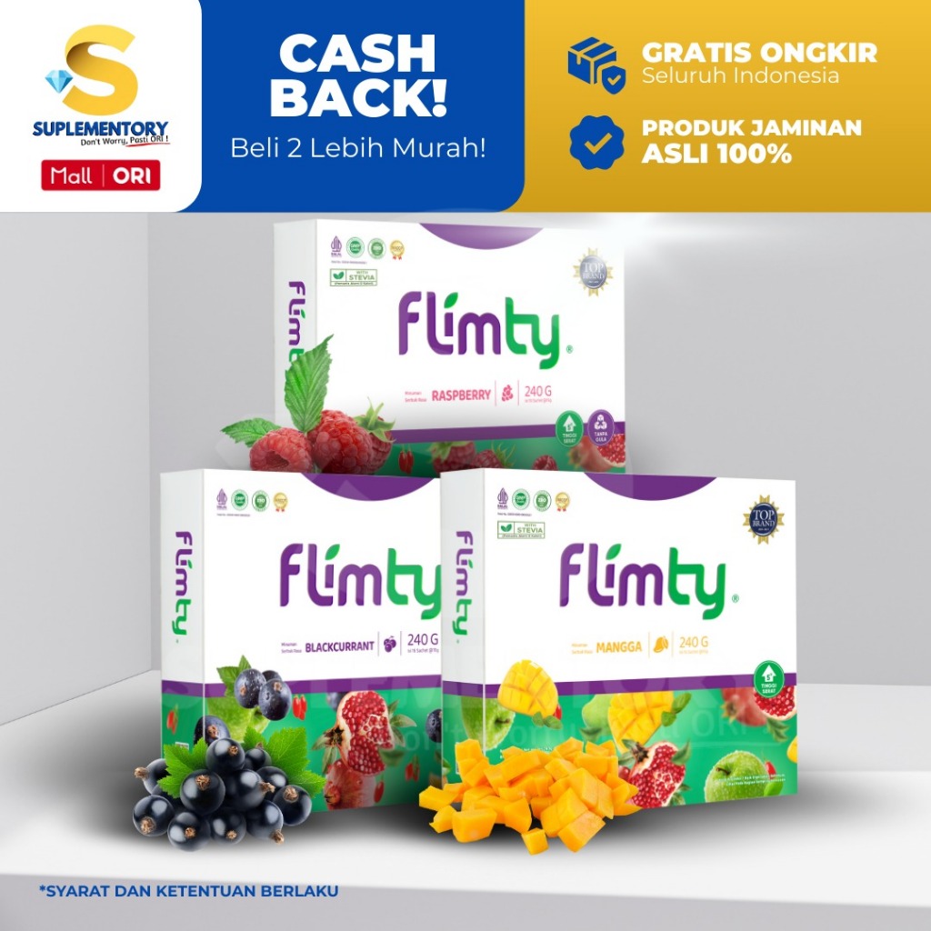 Jual PROMO Paket Combo Flimburn + Flimty Obat Diet Flinty Flimti ...