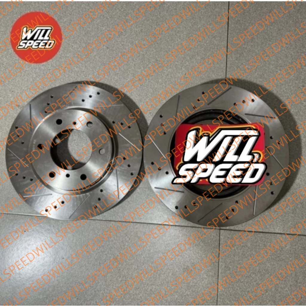 Jual DISK BRAKE RUNSTOP DEPAN FORTUNER 4x4 HILUX REVO 4X4 318MM 2GD 2KD ...