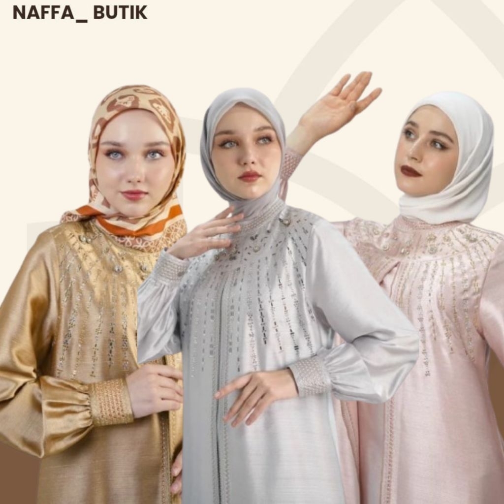 Jual HIKMAT ABAYA A4436 NEW ARRIVAL NAFFA BUTIK | Shopee Indonesia