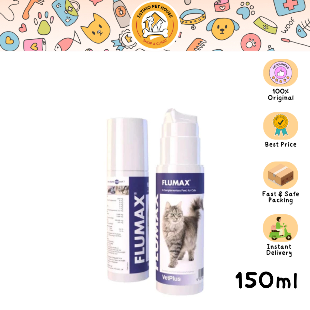 Jual FLUMAX Obat Flu & Saluran Pernapasan Kucing 150ml | Shopee Indonesia