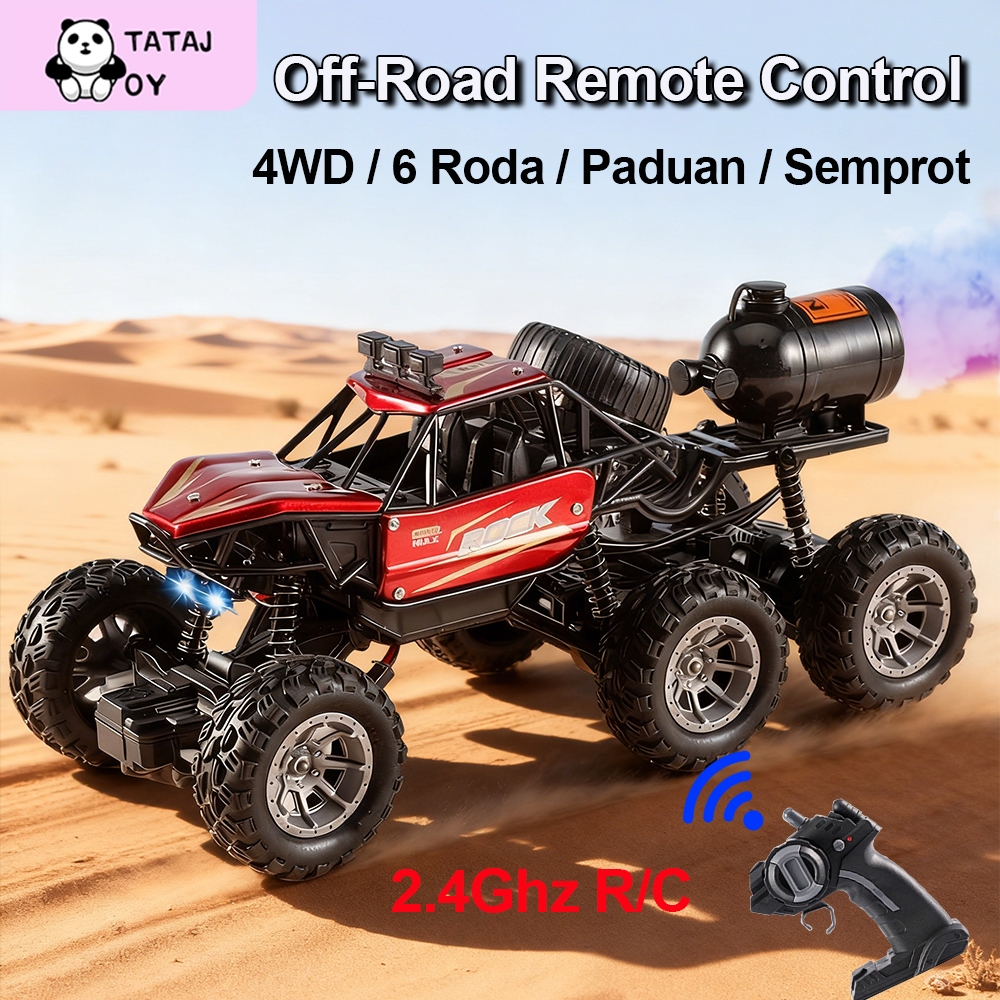 Jual Tatajoy 4WD Mobil Remote Control Besar 2.4Ghz Powerful Alloy Off ...