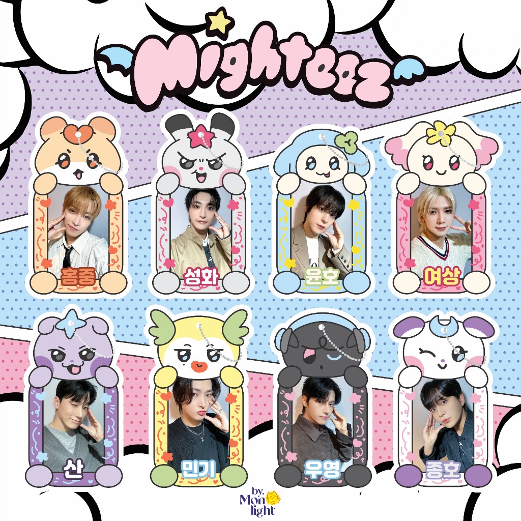 Jual PO PC Holder Mighteez Characters - ATEEZ (Baca Deskripsi) | Shopee ...