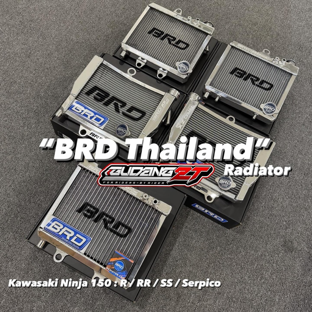 Jual Radiator BRD NINJA R NINJA RR NINJA SS SERPICO Original BRD ...