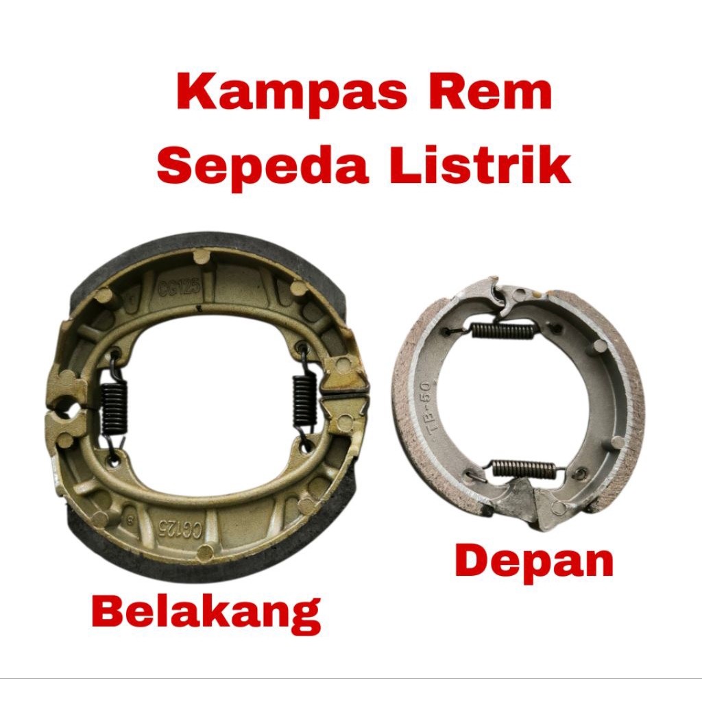 Jual Kampas Rem Sepeda Listrik Selis E Bike Depan / Belakang | Shopee ...