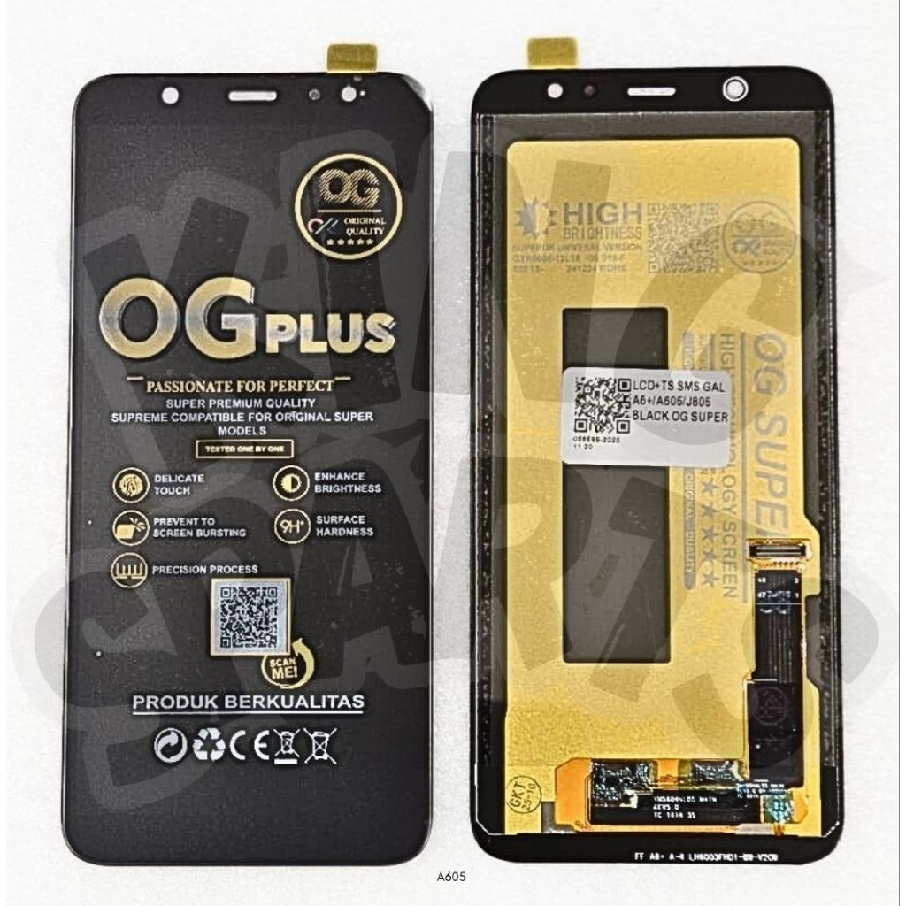 Jual LCD TOUCHSCREEN SAMSUNG GALAXY A6 PLUS 2018 A605 J805 J8 PLUS ...