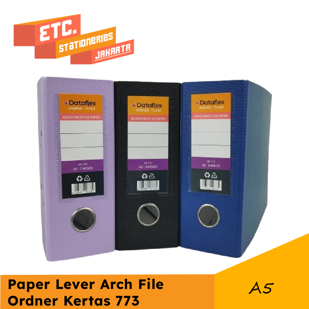 Jual Dataflex Paper Lever Arch File / Ordner Kertas A5 PL-773 | Shopee ...