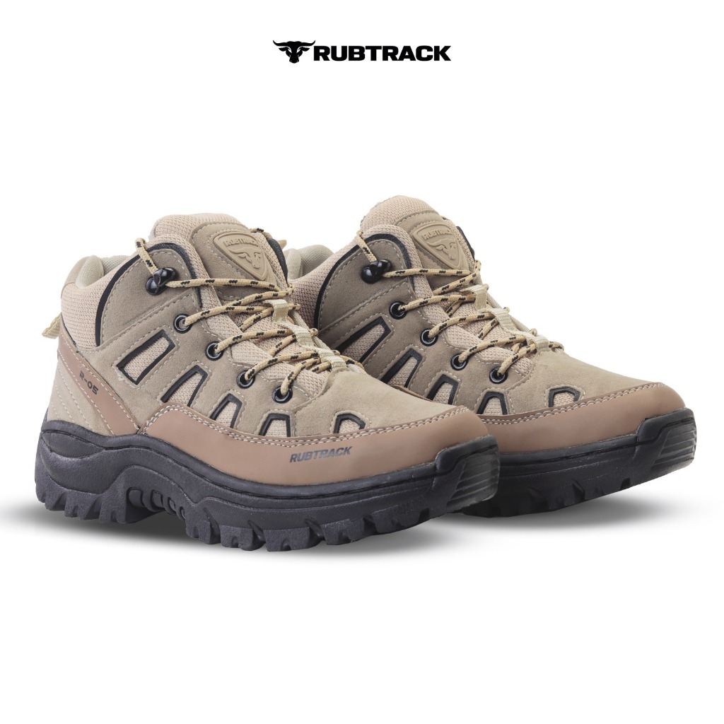 Rubtrack R-05 Sepatu Gunung Sepatu Hiking Pria Wanita Unisex Ringan Anti Slip