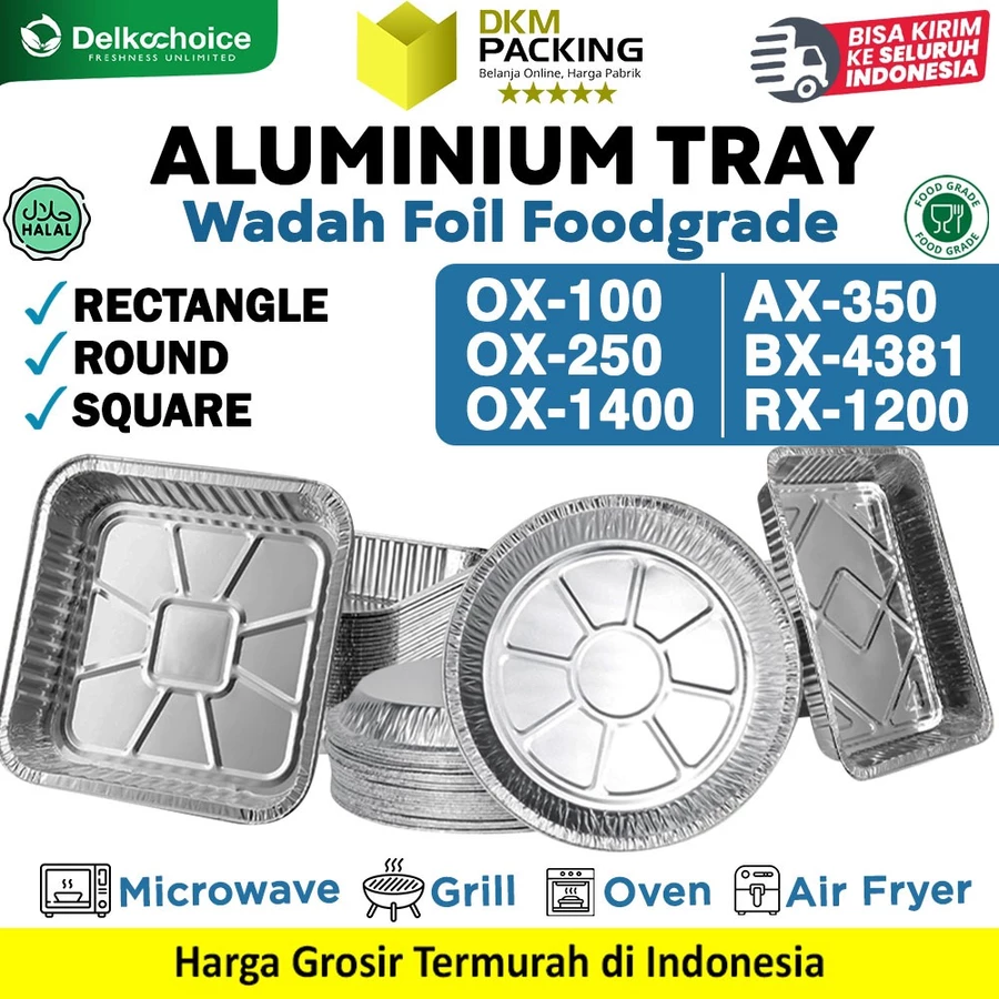 Alumunium Foil Tray Wadah Makanan