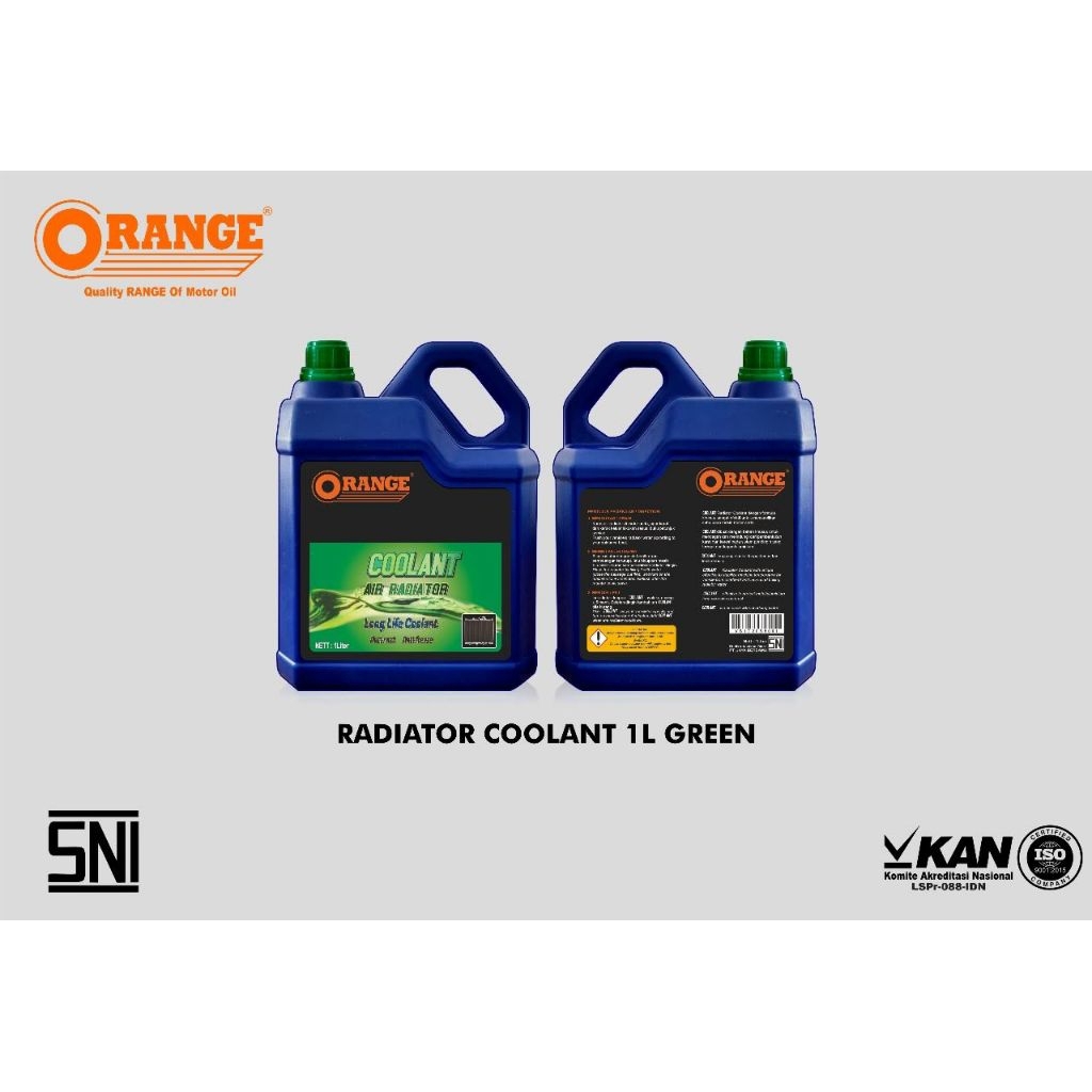 Jual Air Radiator Orange Radiator Coolant 1 Liter | Shopee Indonesia