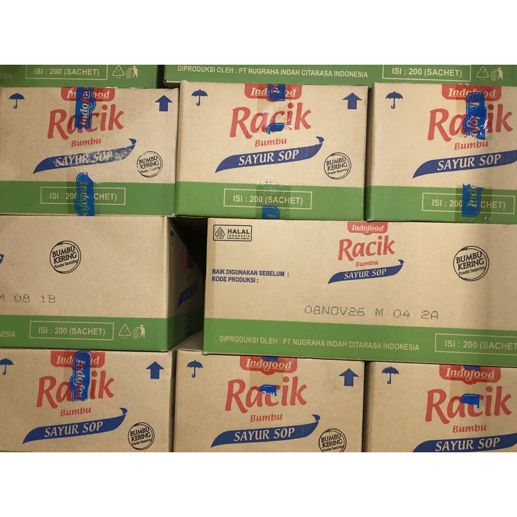 Jual Bumbu Racik Sachet 1 Dus isi 20 Renteng x 10 sachet | Shopee Indonesia