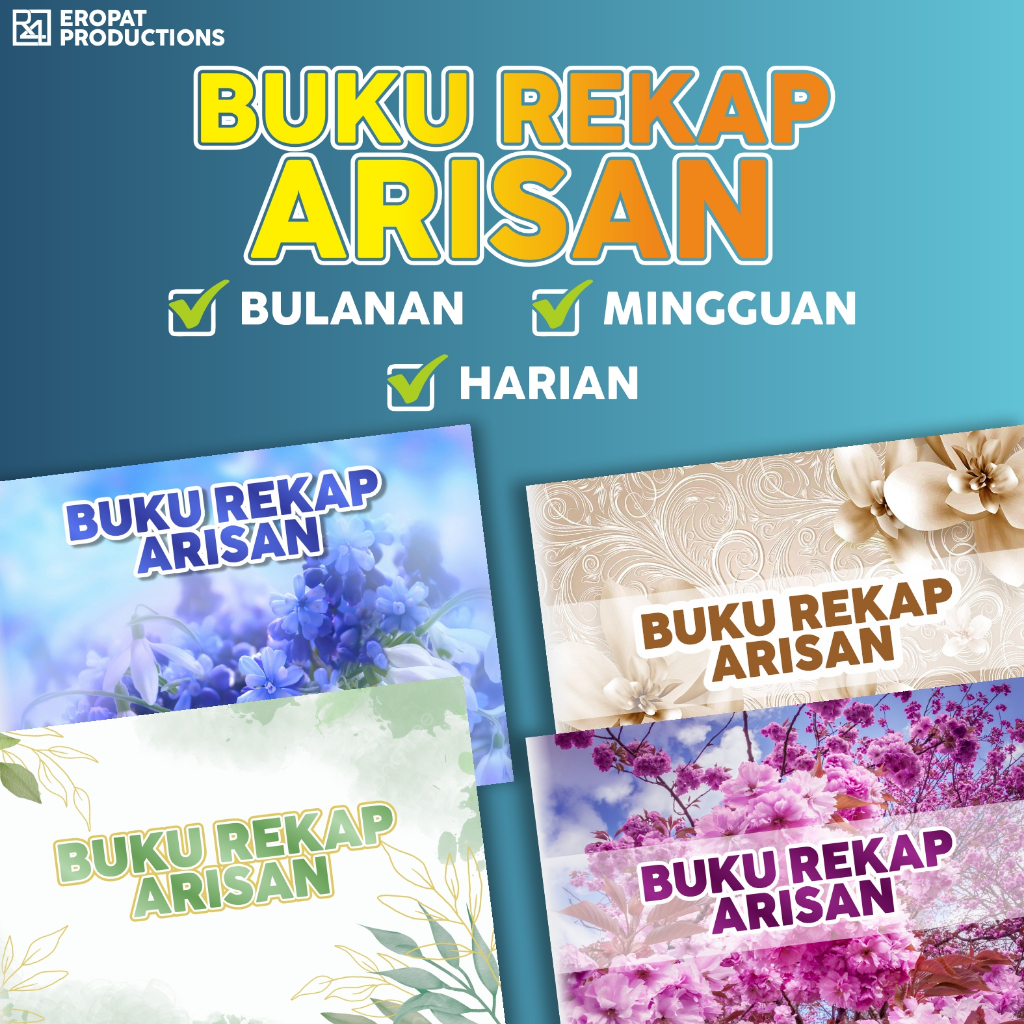 Jual Buku Rekap Arisan | Pembukuan Arisan | Buku Arisan Bulanan ...
