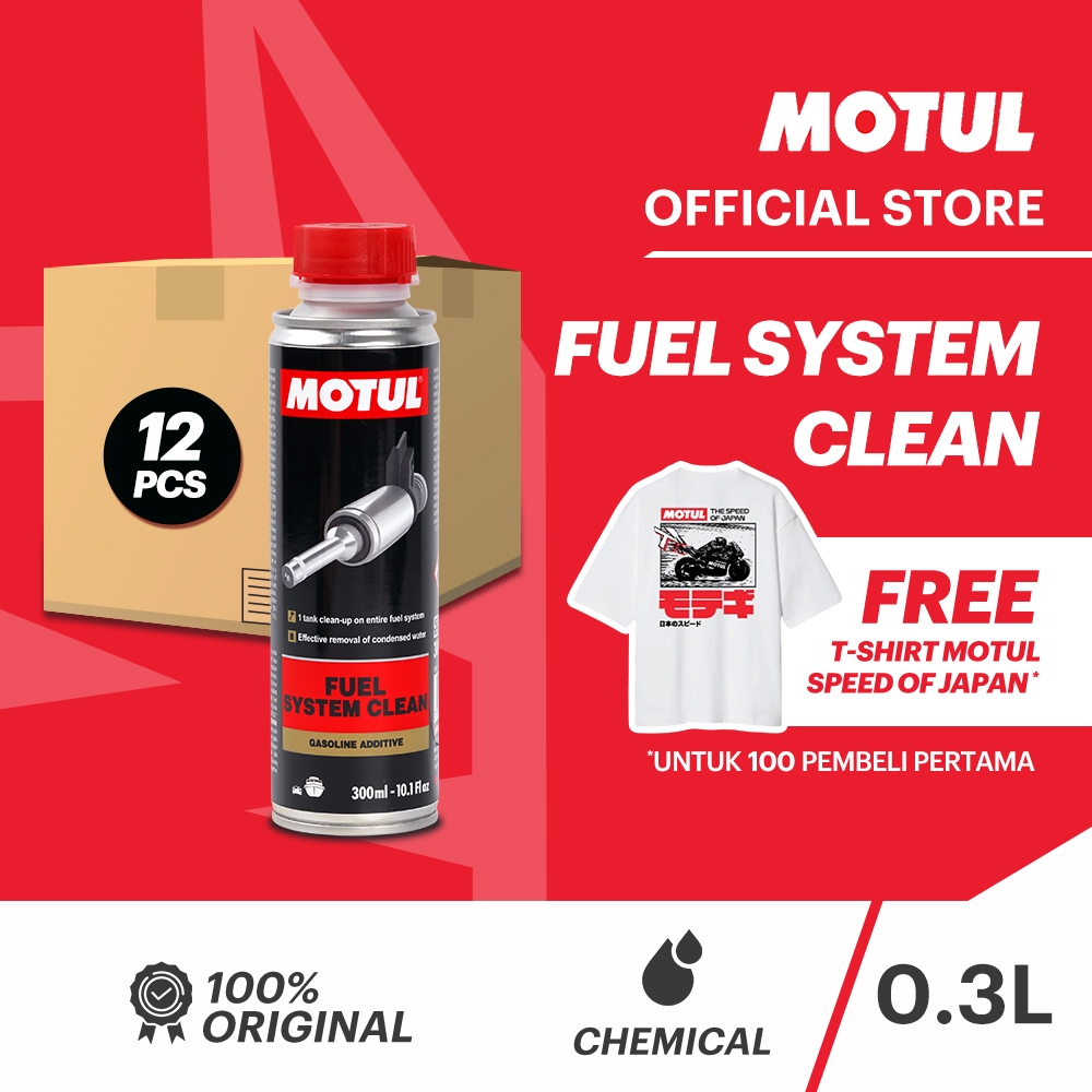 Jual Motul Fuel System Clean Auto 0,3L - Pembersih Sistem Bahan Bakar ...