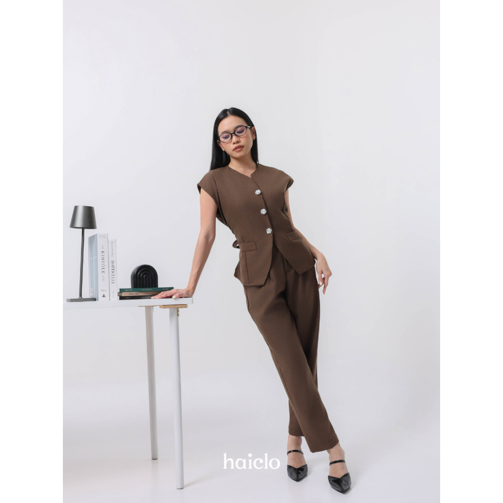 Jual HAICLO | One Set Kerja | Vest Wanita | Setelan Ngantor Wanita ...