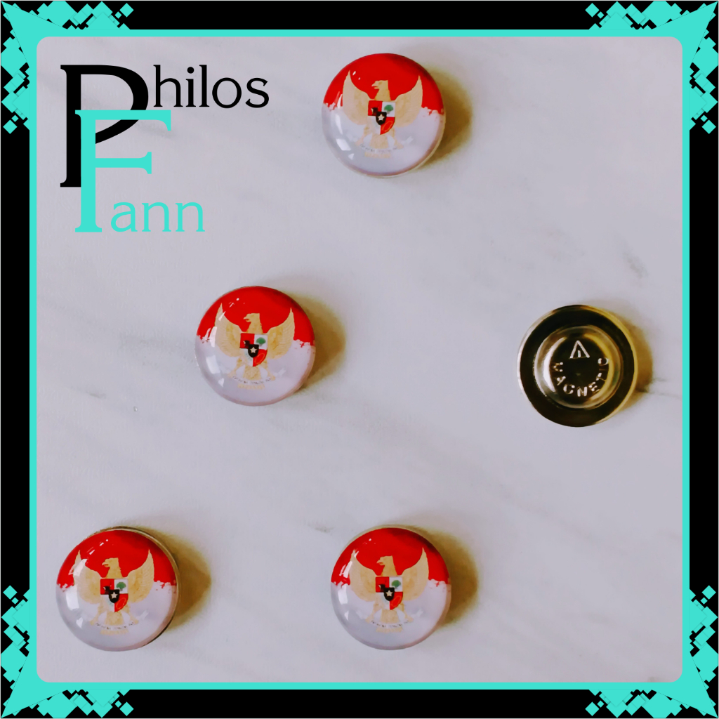 Jual Kancing Pin Magnet BIB Button Number Race/Maraton/Lari Logo Garuda ...