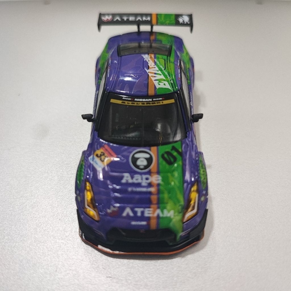 Jual minigt x pop race AAPE X EVA RACING GTR R35 | Shopee Indonesia