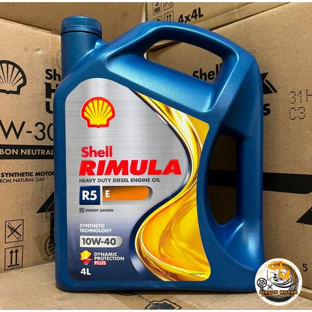 Jual Shell Rimula R5 E 10W-40 Diesel Oli Shell Rimula R5E | Shopee ...