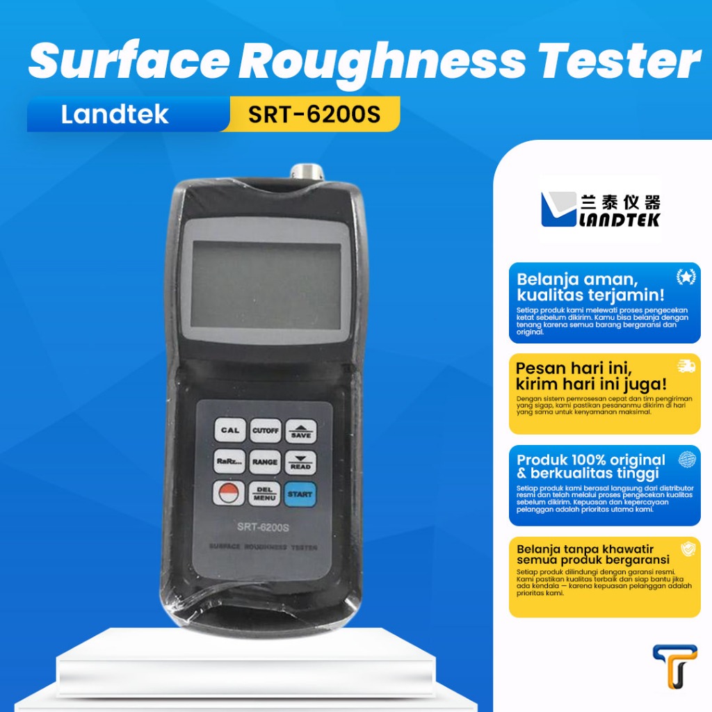 Jual Surface Roughness Tester SRT-6200S Landtek SRT6200S Glossness ...