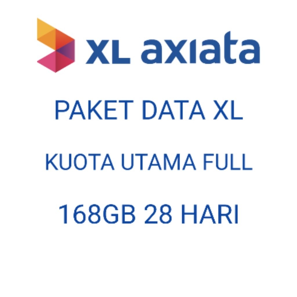 Jual PAKET DATA XL 168GB KUOTA UTAMA 28 HARI | Shopee Indonesia