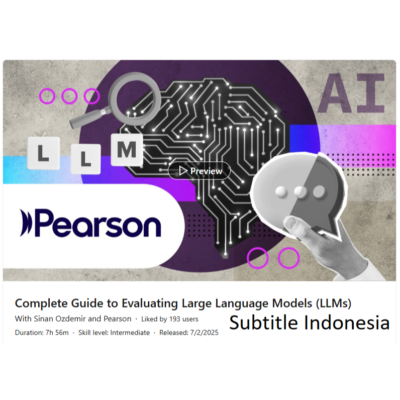 Jual Course Complete Guide to Evaluating Large Language Models (LLMs ...