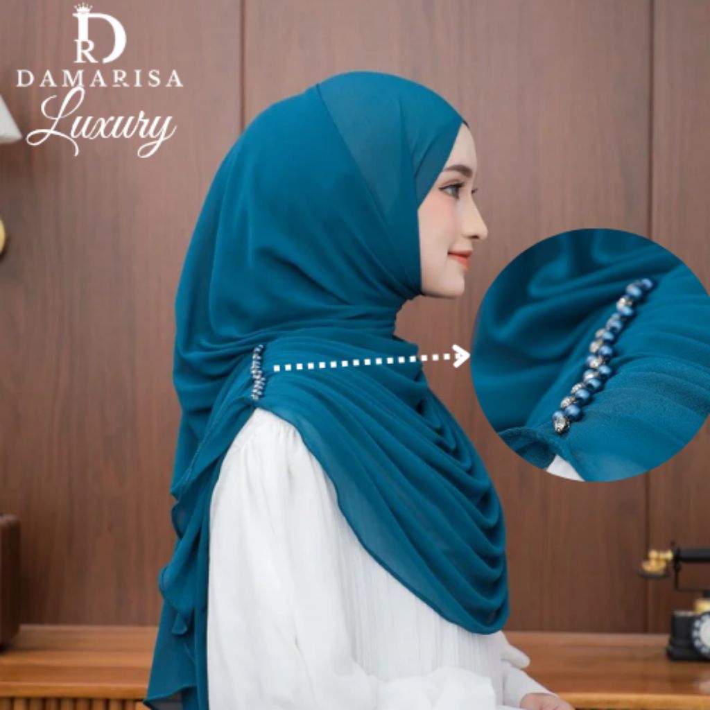 Jual DAMARISA LUXURY drapery instan mewah manis rapih rampel penutup ...