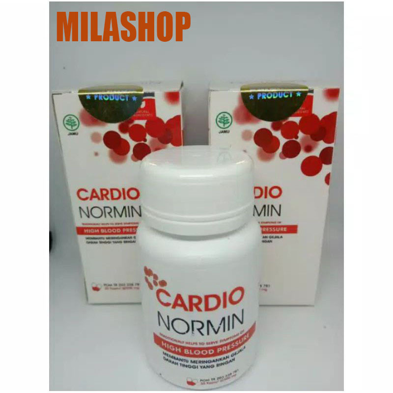 Jual CARDIO NORMIN - 1 BOTOL ISI 30 KAPSULE | Shopee Indonesia