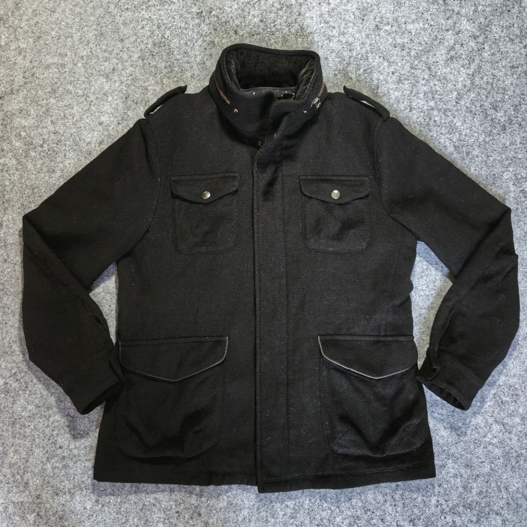 Jual Back Number wool parka m65 field jacket | Shopee Indonesia