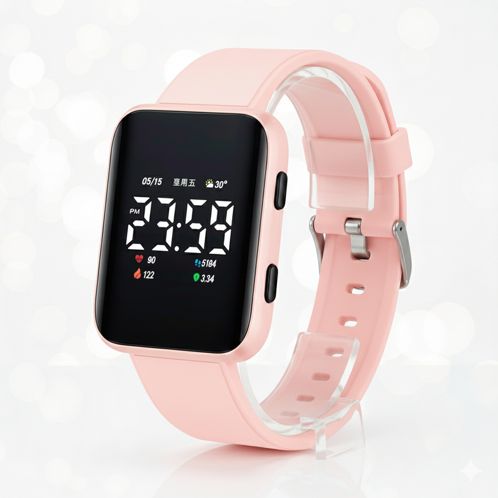 Jual Jam Tangan Anak Anak Perempuan 5 - 12 Tahun LED Anti Air Keren TK ...