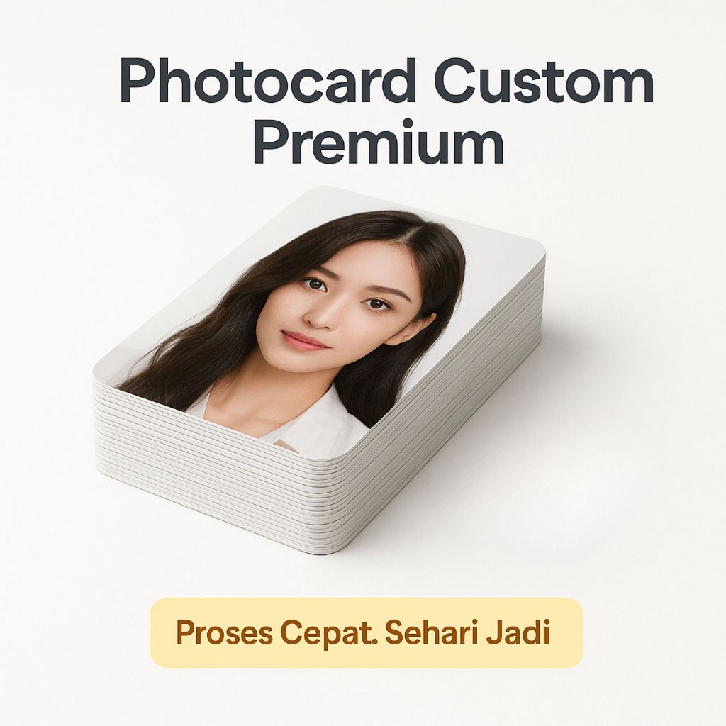 Jual Cetak Photocard Custom Freebies Premium | Koleksi Penggemar ...