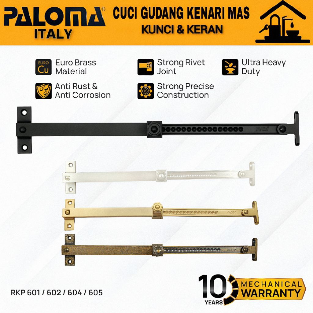 Jual PALOMA Penahan Jendela Ramskar RKP 601 RKP 602 RKP 604 RKP 605 Hak ...