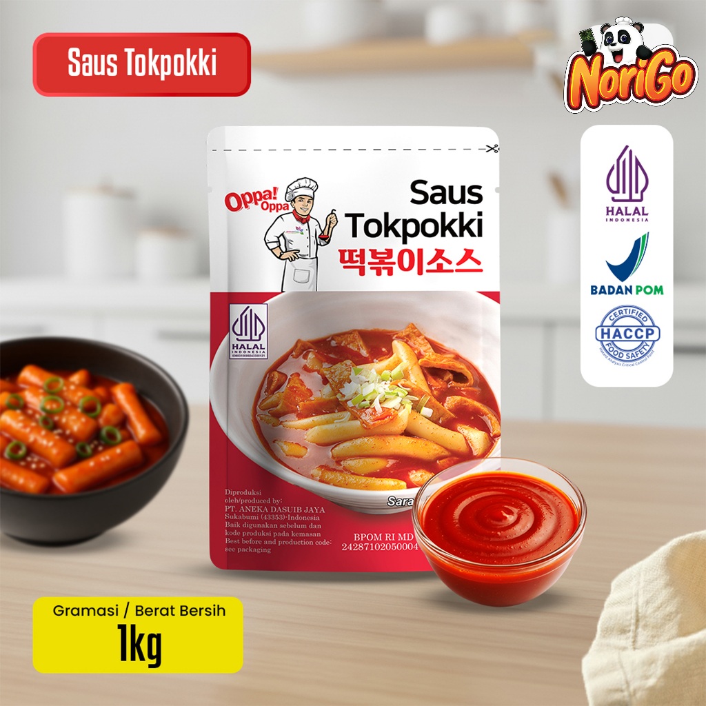 Jual Saus Tokpoki toppoki Tteokbokki tokpokki Odeng Fish Cake (250,500G ...