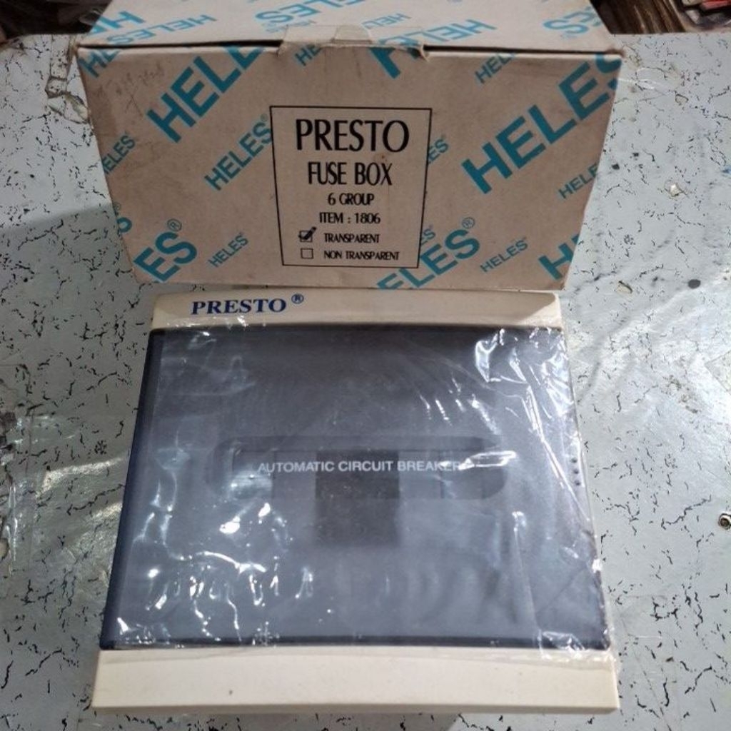 Jual box mcb presto 6group (fuse box) | Shopee Indonesia