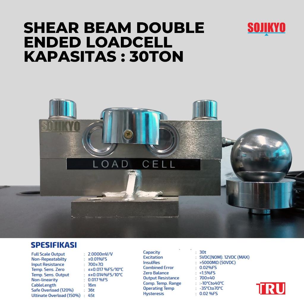 Jual SOJIKYO Loadcell Timbangan Load Cell batang SHEAR BEAM DOUBLE ...