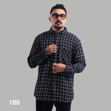 DGM Fashion Kemeja Pria Flanel Jumbo Premium Panjang 021