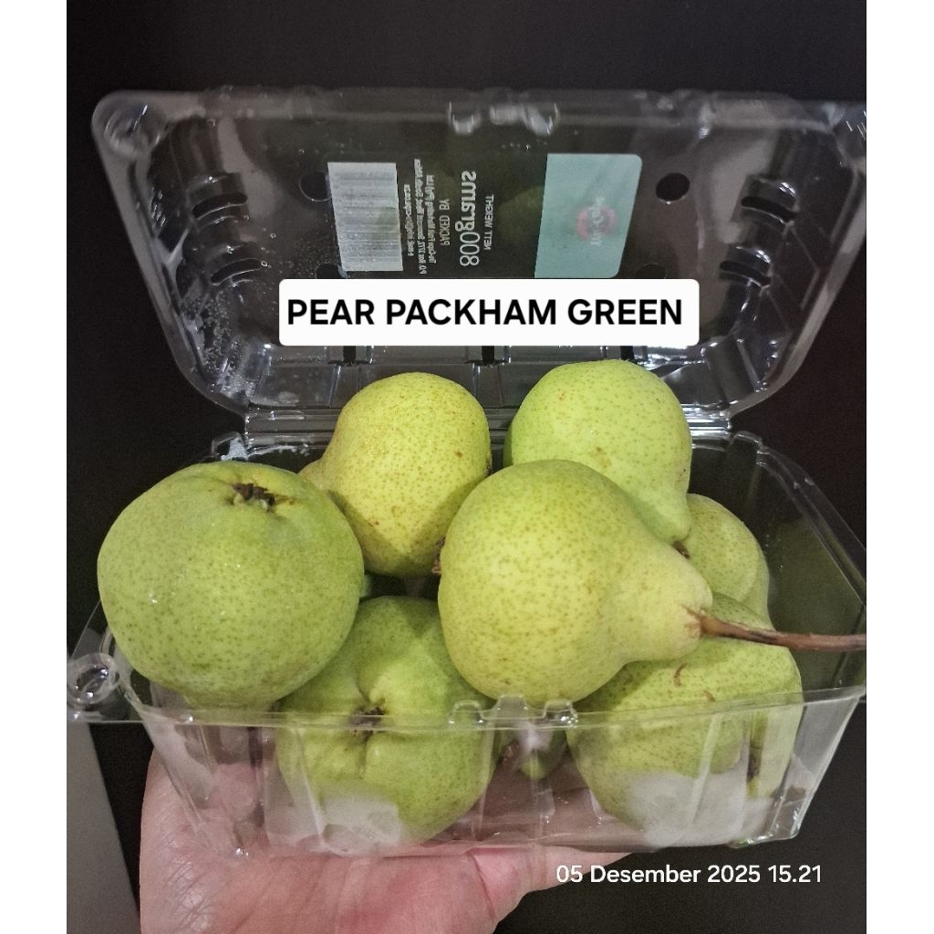 Jual PEAR GREEN PACKHAM PACK 800 GR | Shopee Indonesia