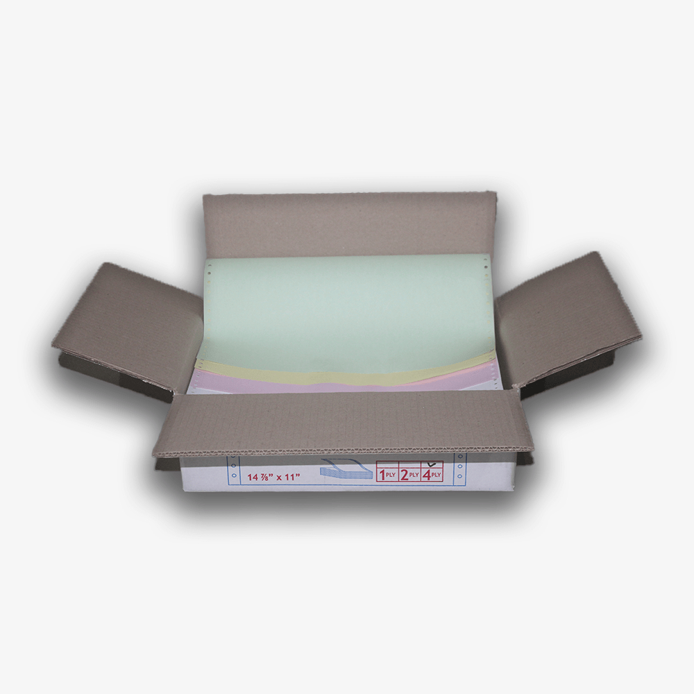 Jual KERTAS CONTINUOUS FORM 4 PLY PAPER PRINT 14 7/8 X 11 FULL FAKTUR ...