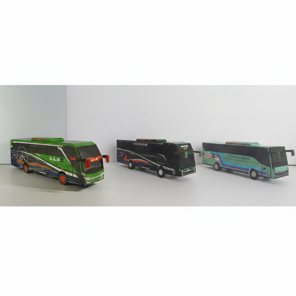 Jual Miniatur Bus ALS JB3, ALS JB5, ALS Livery Lama (Antar Lintas ...