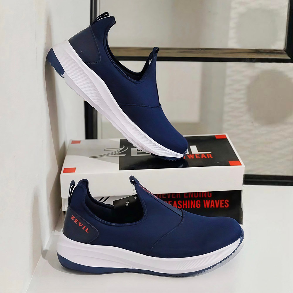 Jual Sepatu Pria Slip On Sporty – Bahan Mesh Adem, Sol Nyaman, Ringan ...