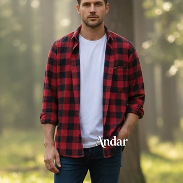 Kemeja Flanel Pria Wanita Unisex Flannel Import Lengan Panjang