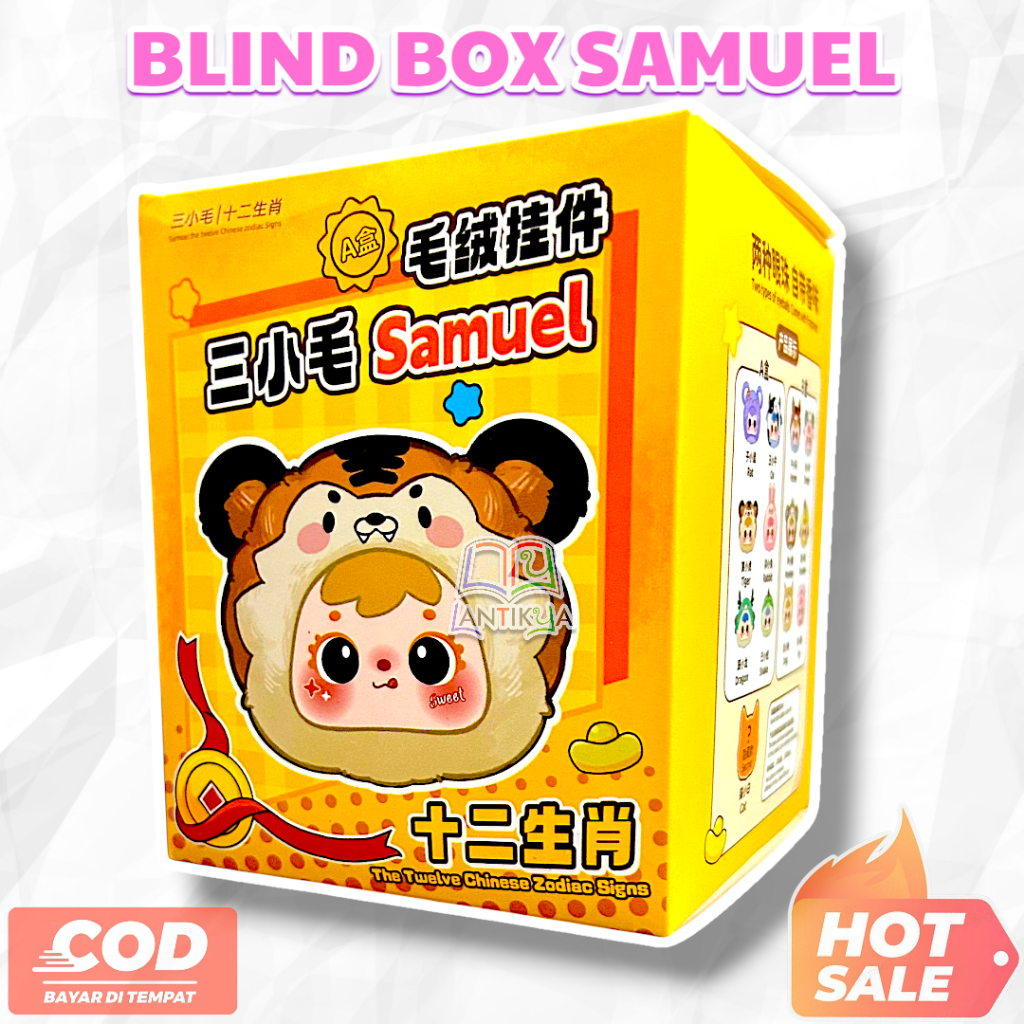 Jual BLIND BOX SAMUEL ORIGINAL SF 2551A / SAMUEL ZODIAC SIGN BLIND BOX ...