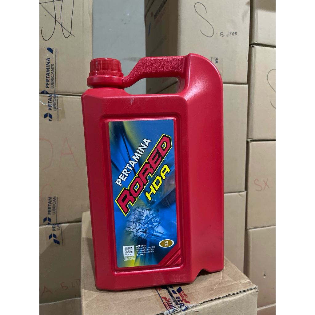 Jual OLI PERTAMINA RORED HDA SAE 90 5LTR | Shopee Indonesia