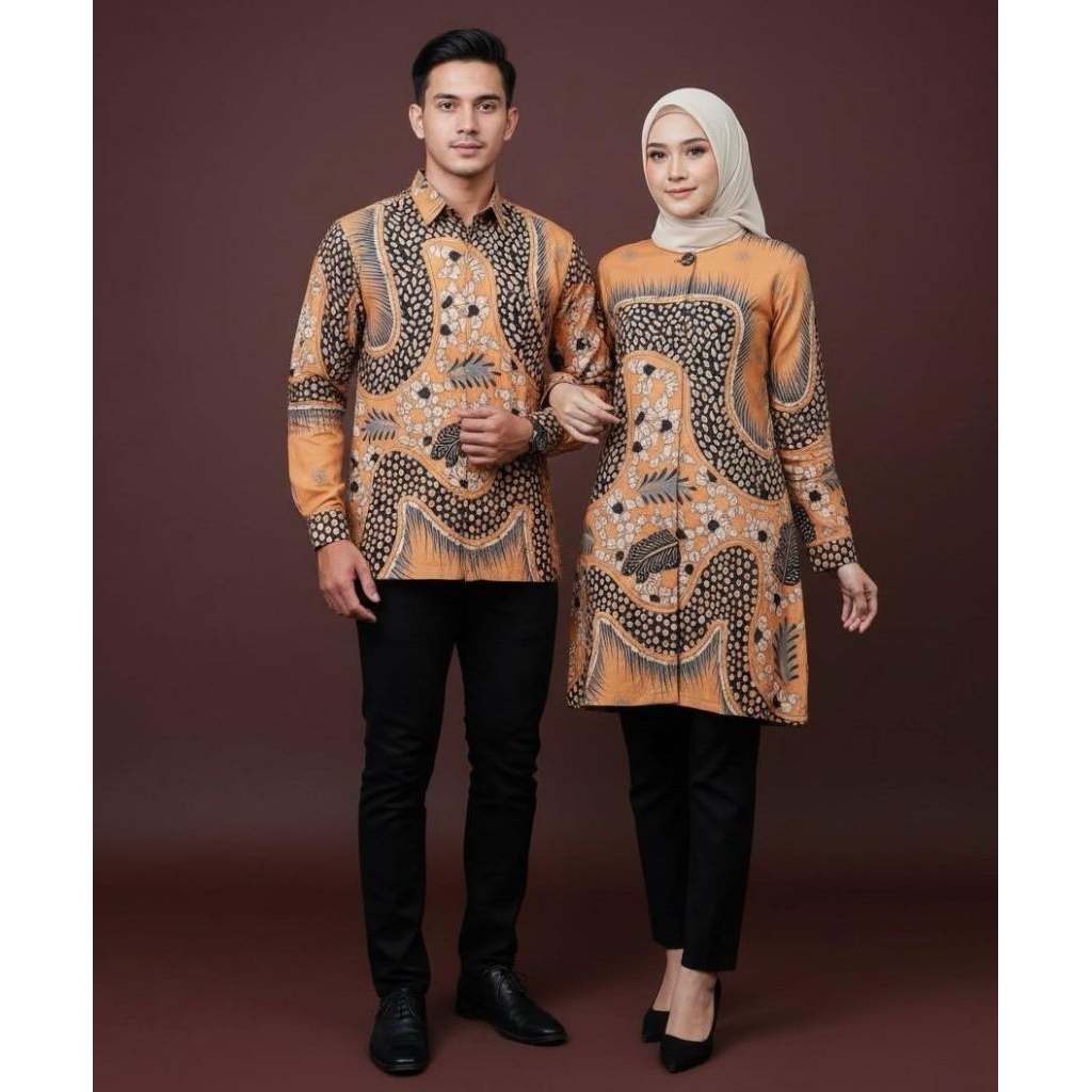 Jual Batik Cantieq - AULIA | Batik seragam couple modern terbaru, Tunik ...