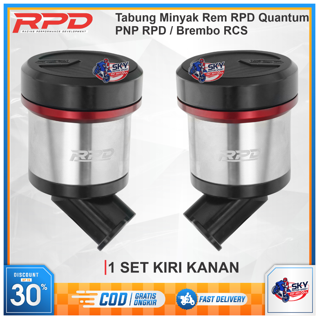 Jual Tabung Minyak Rem RPD PNP Dengan Bracket 40mm Original | Shopee ...
