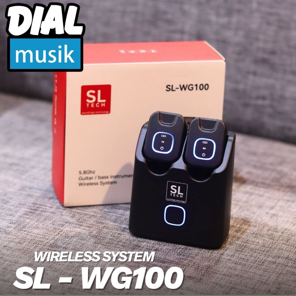 Jual SL Tech SL-WG100 Wireless Guitar & Bass - Wireless Instrument ...