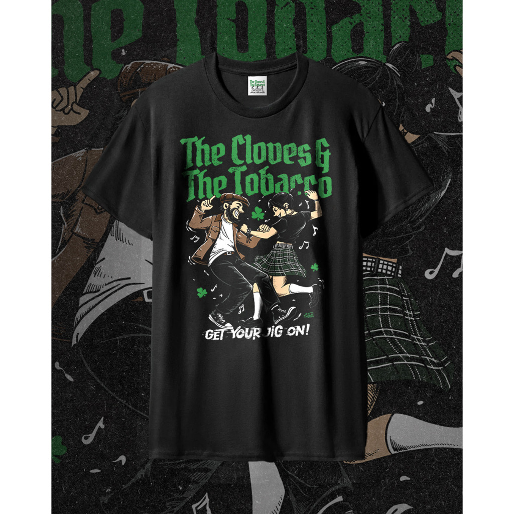 tobacco band shirt Jual The Cloves and The Tobacco 