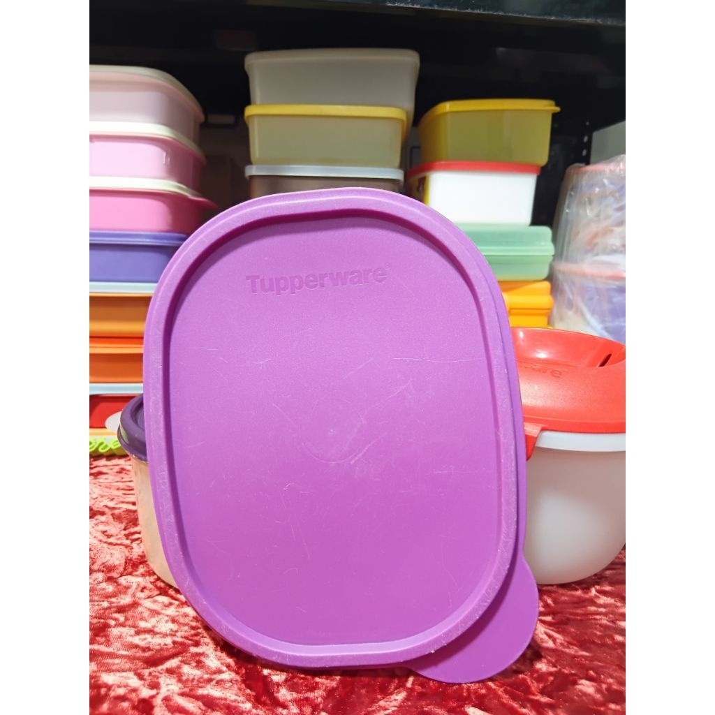 Jual second seal Tupperware second Modular Mates Oval / goflex dengan ...