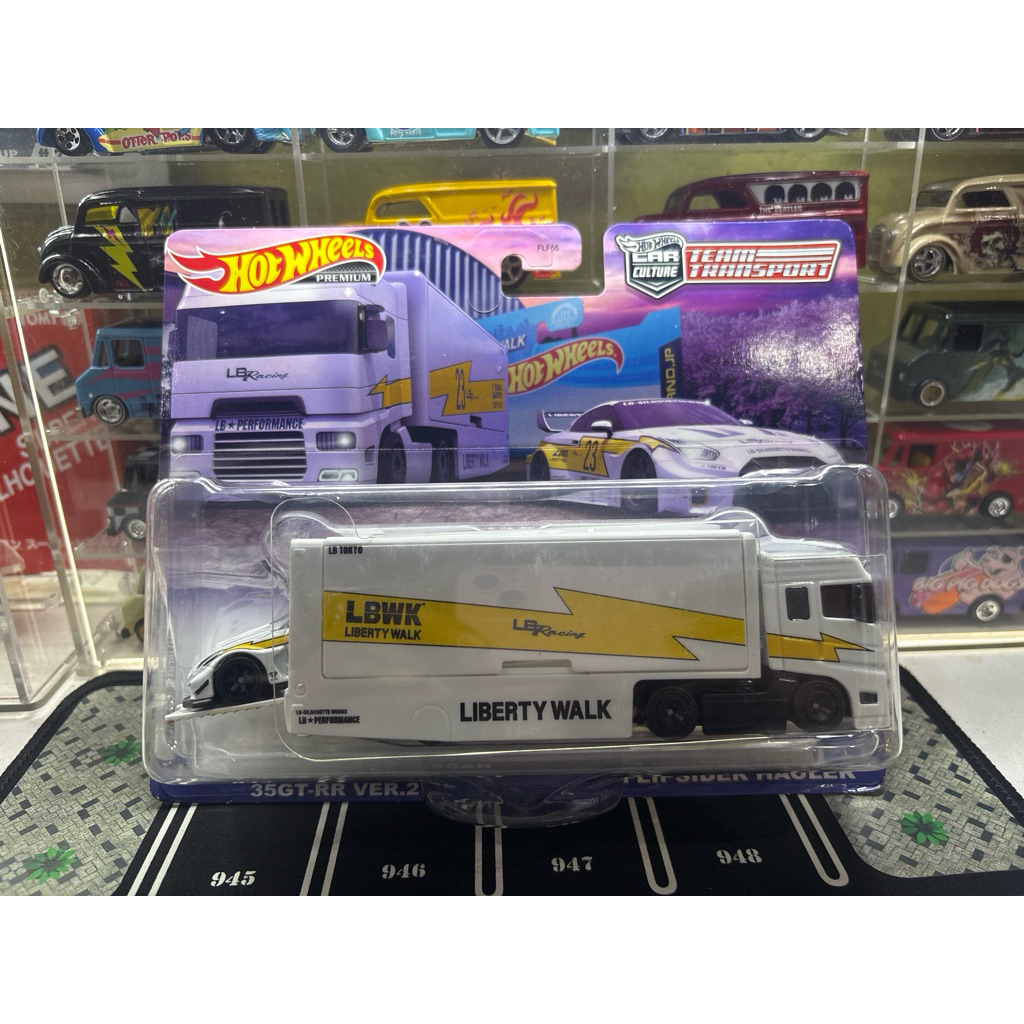 Jual hot wheels team transport R35 lbwk petir(free protector) | Shopee ...