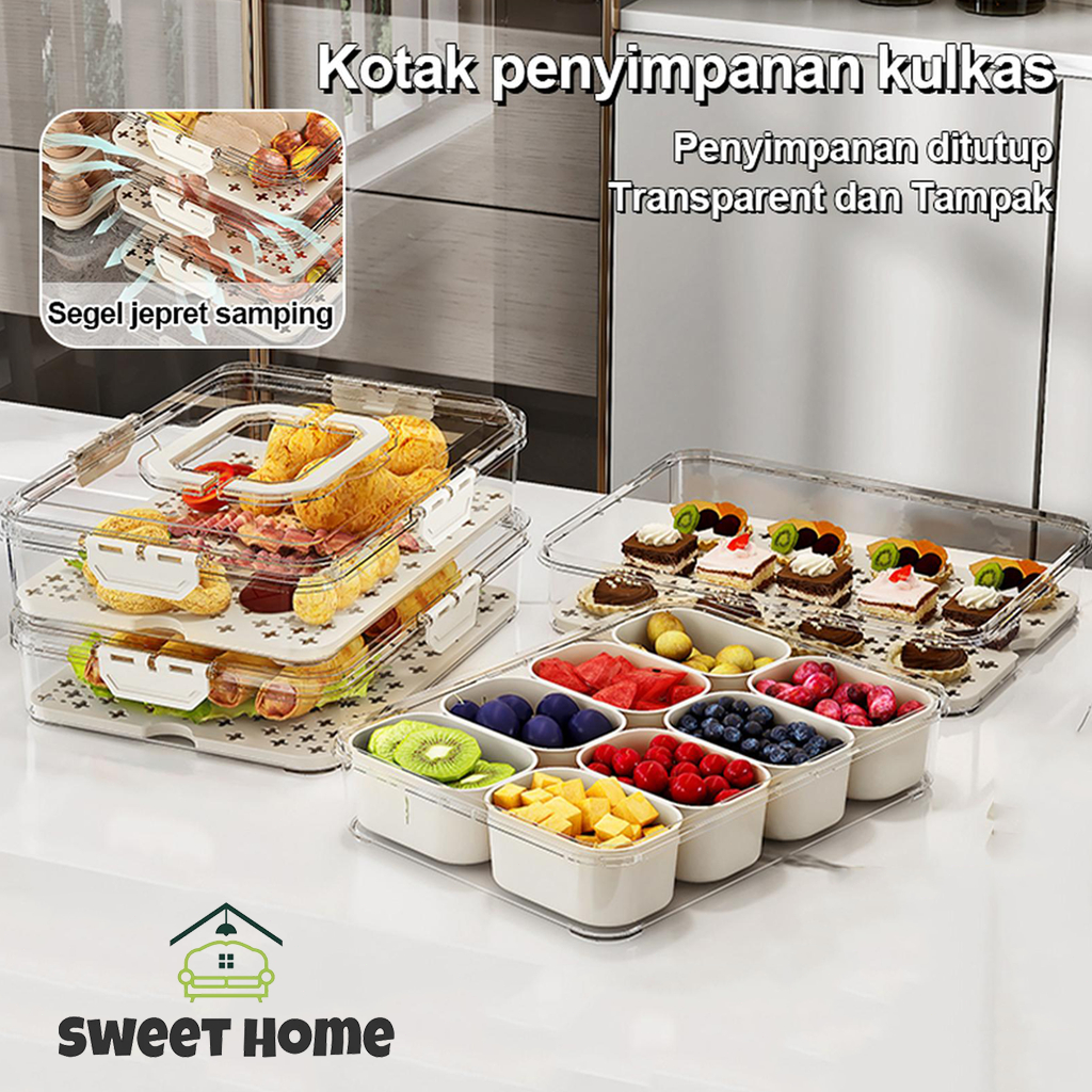 Jual KEEP FRESH Kotak Penyimpanan Makanan Storage Toples Box Persegi ...