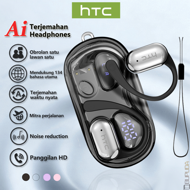 Jual HTC NE37 TWS AI True Wireless Earphones Real-time Translation 134 ...