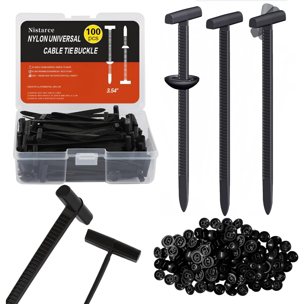 Jual Tali pengikat Universal Kabel ties Klip Tali Ikat Rivet nilon ...