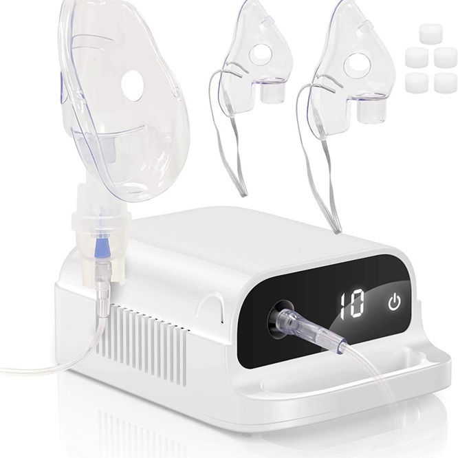 Jual Smart Nebulizer Machine Digital Display Alat Terapi Pernapasan ...